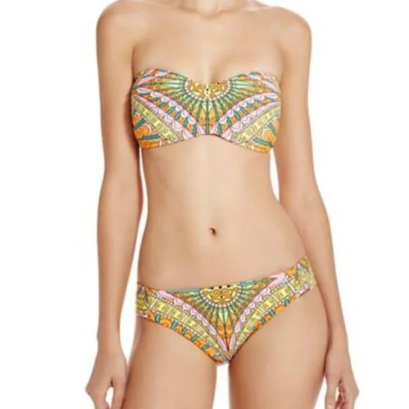 NEW‎ 2PC Trina Turk Capri Bikini Top + Bottom 6 Bikinis